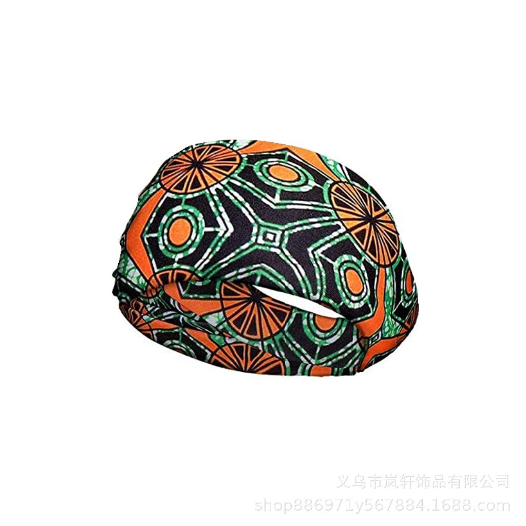 Wholesale Headband Elastic Bohemian Print Headband Yoga Sport Headband Elastic Kink Headband Women Hair Accessories