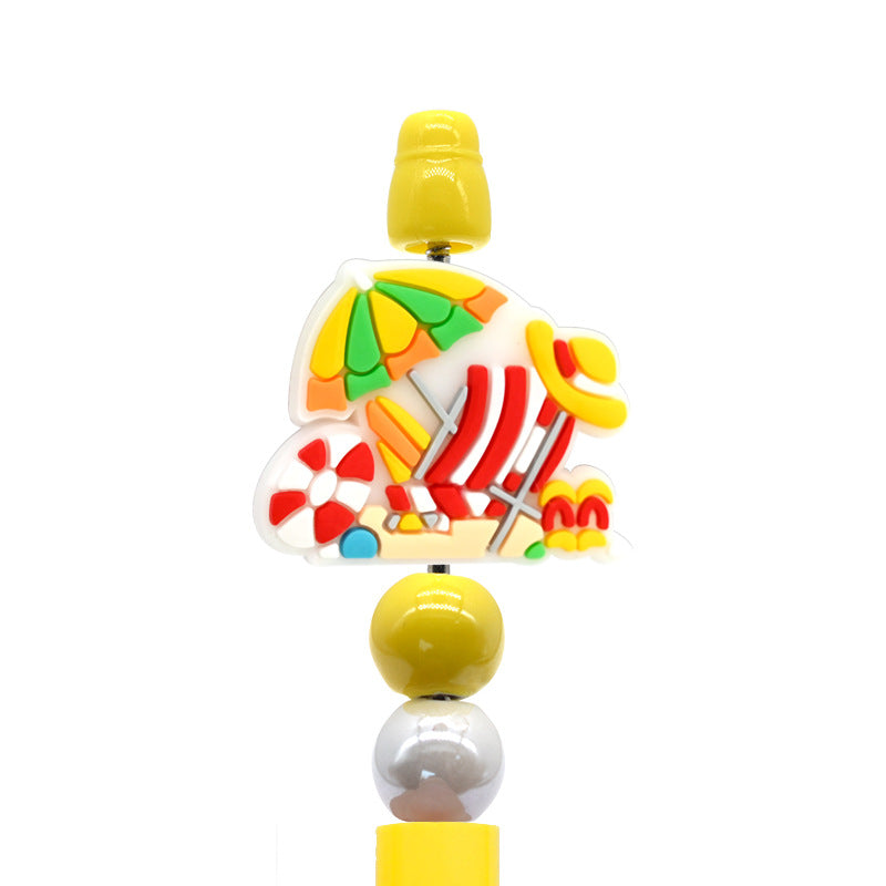 Wholesale  Random 100pcs/pack summer vacation beads   Focal Beads