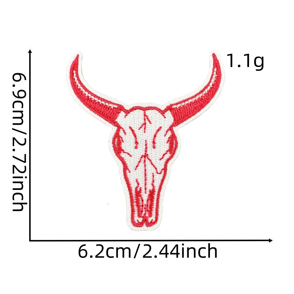 Wholesale Pink Western-style Cartoon Embroidery DIY patches