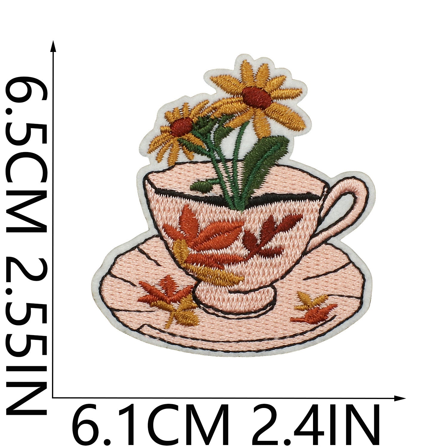 Wholesale Slow Living Cartoon Bear Embroidery DIY Patches