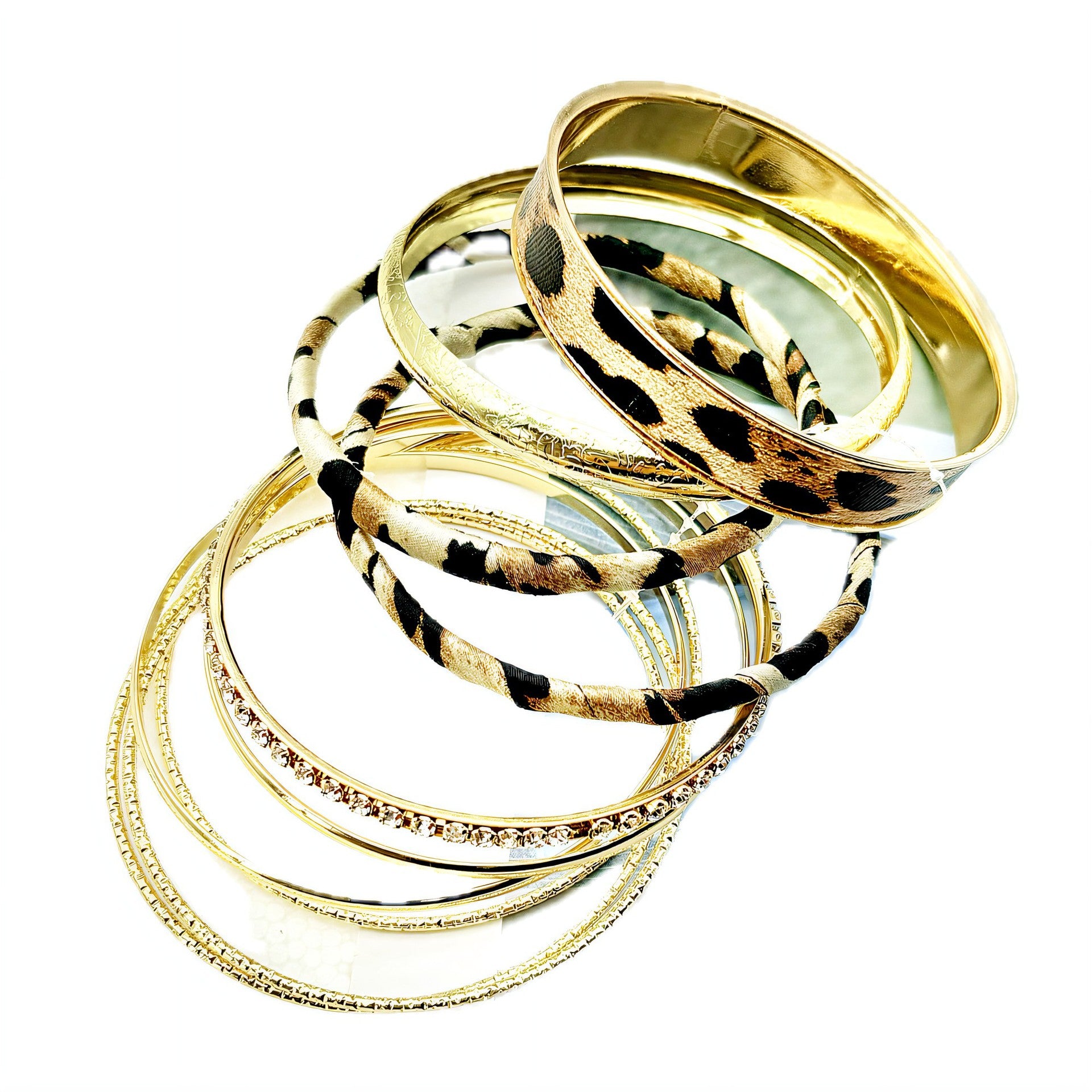 Wholesale Leopard Multi-layer Combination bracelet