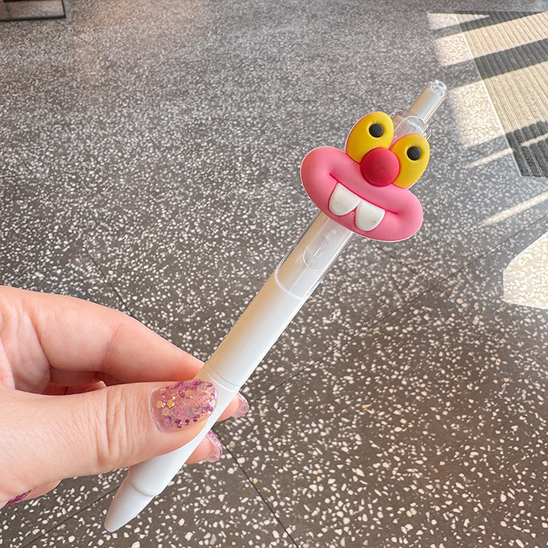Wholesale Funny ugly big mouth click ballpoint pen