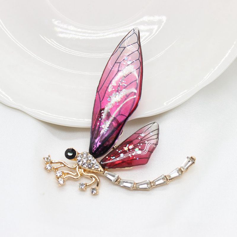 Wholesale Alloy Transparent Wings Dragonfly Diy Mobile Phone Case