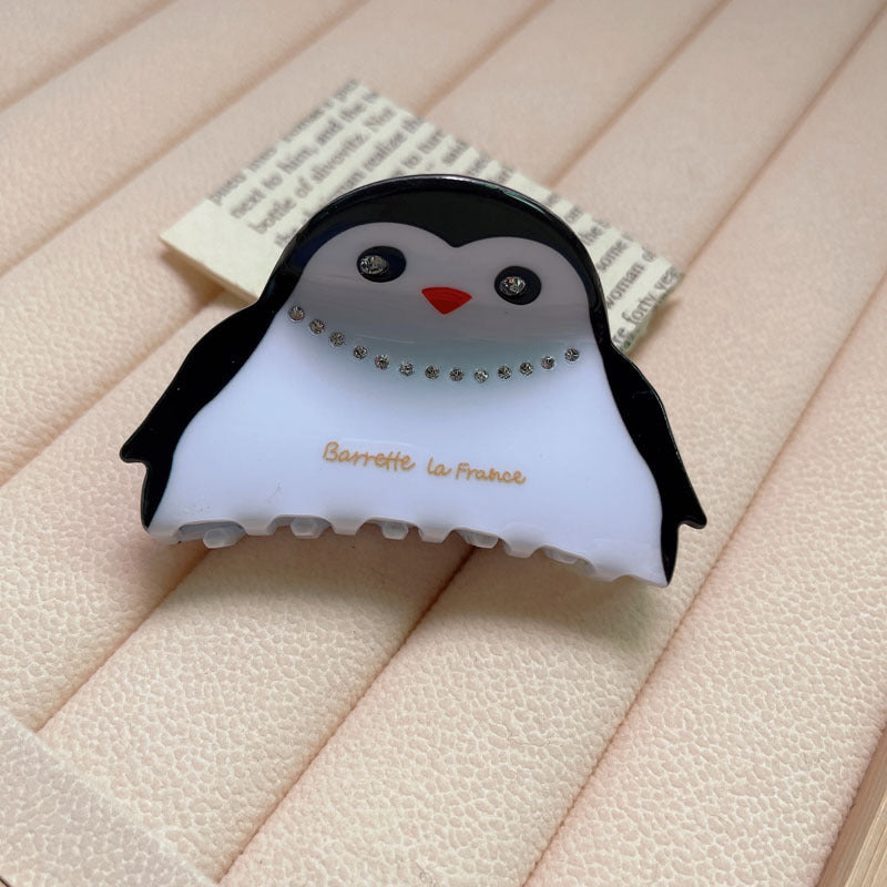 Wholesale Animal Acetate Colorful Bird Hair Clips