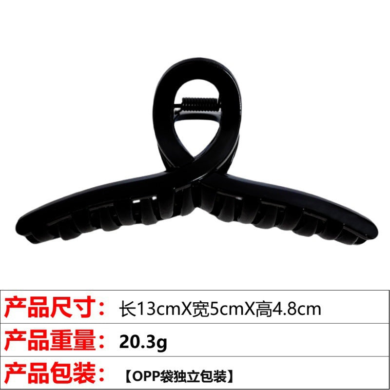 Wholesale Jelly color ribbon cross shark clip