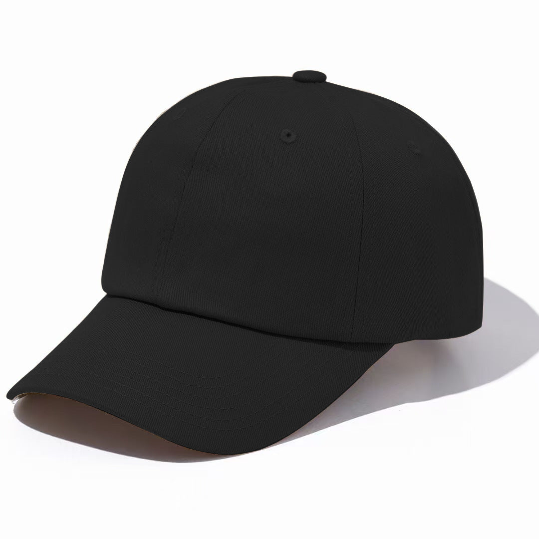 Wholesale Solid color cotton large circumference baseball cap