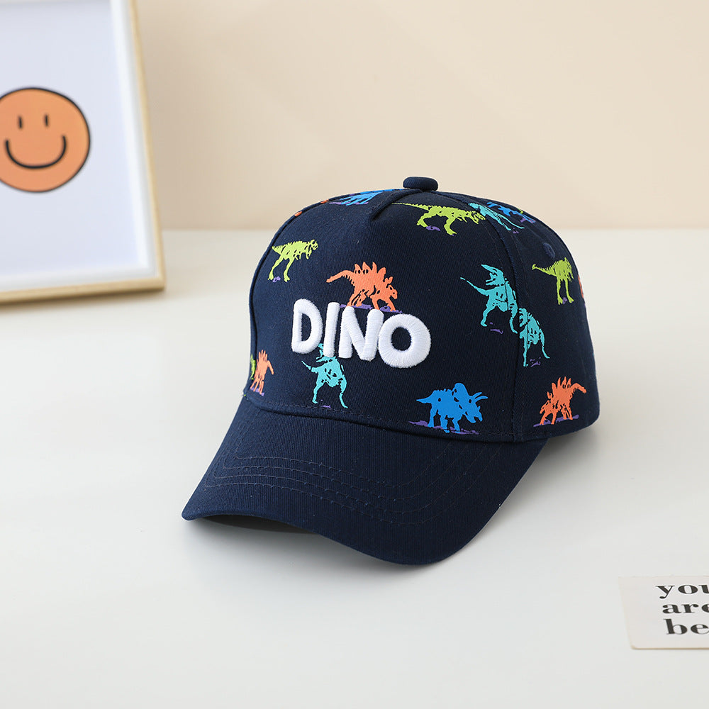 Wholesale Dinosaur Graffiti 3D Embroidery Children's Cartoon Baseball Cap