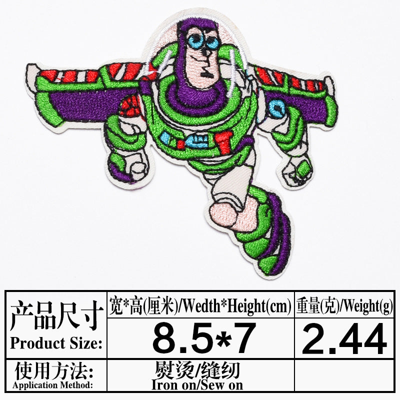 Wholesale cartoon cloth stickers cute DIY patch OLY Exclusive