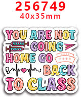 Wholesale Random 30pcs Colored Nurse's Day Series  Acrylic Flatback