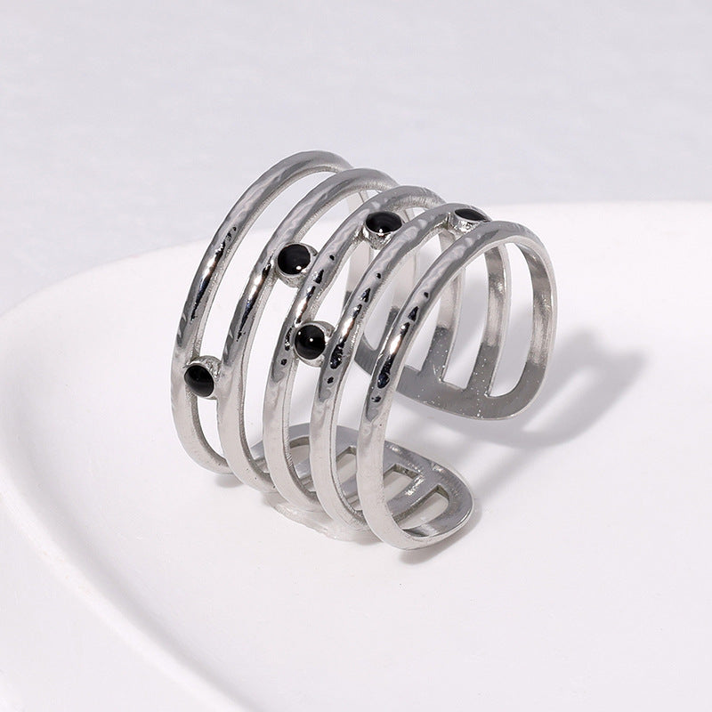 Wholesale Open-Style Stainless Steel Ring — Minimalist &  Understated Design ( Non-Fading)