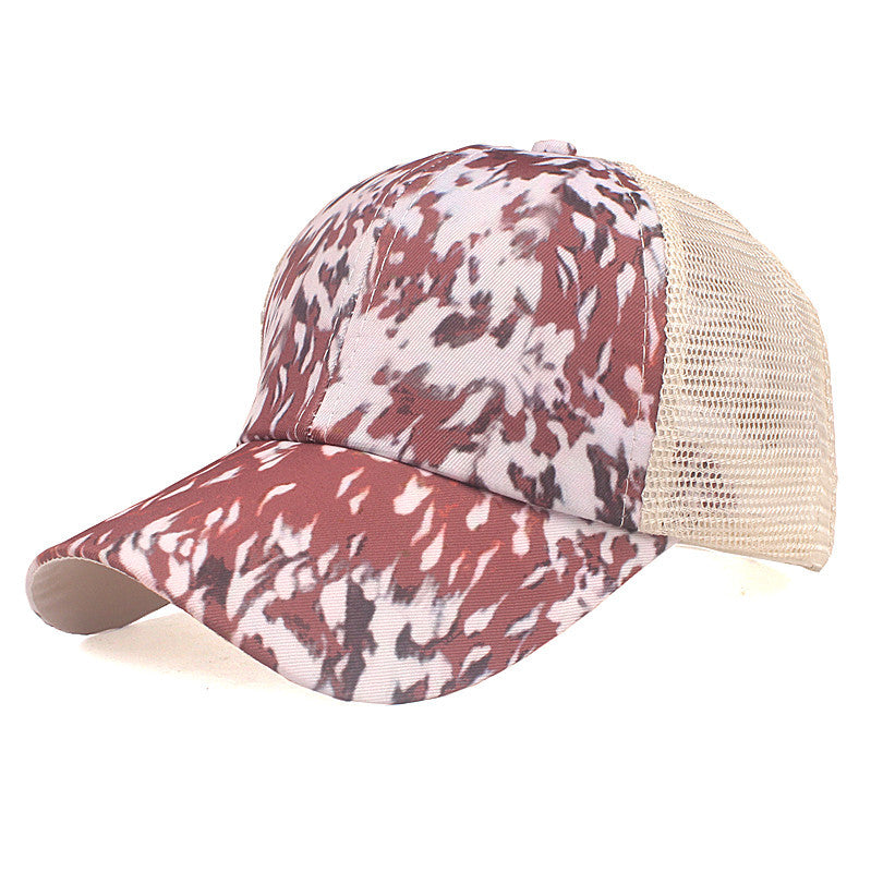 Wholesale Cotton Cross Horsetail Embroidery Patch Baseball Cap