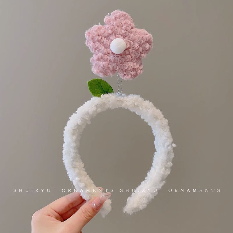 Wholesale 2023 Anti-slip Hairpin Plush Hairband