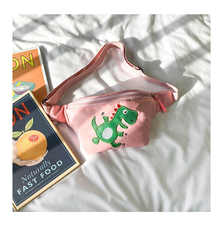 Wholesale Nylon Cute Dinosaur Kids Messenger Bag