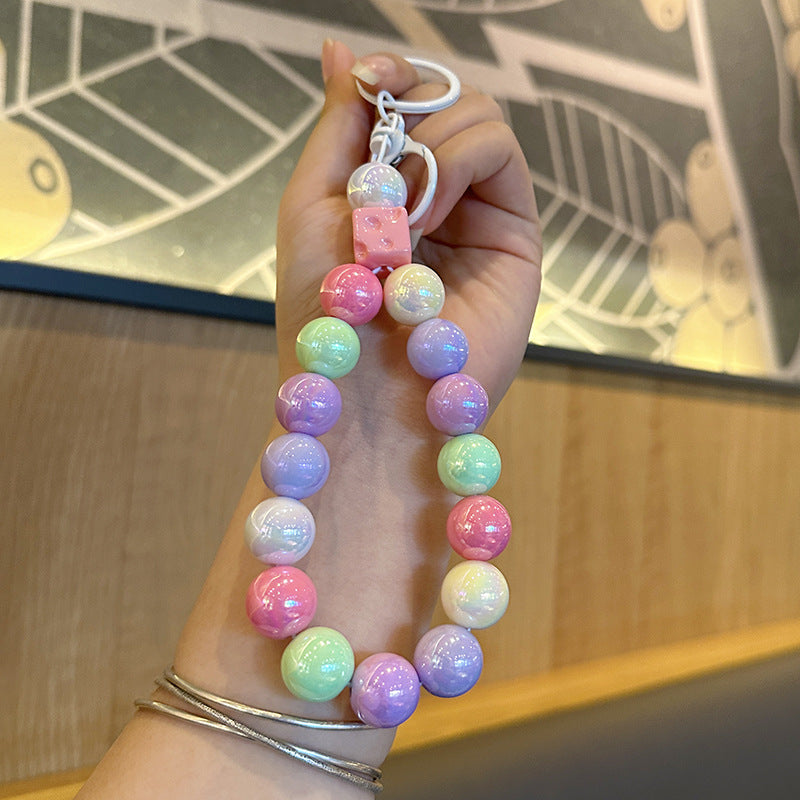 Wholesale Colorful Bead Keychain