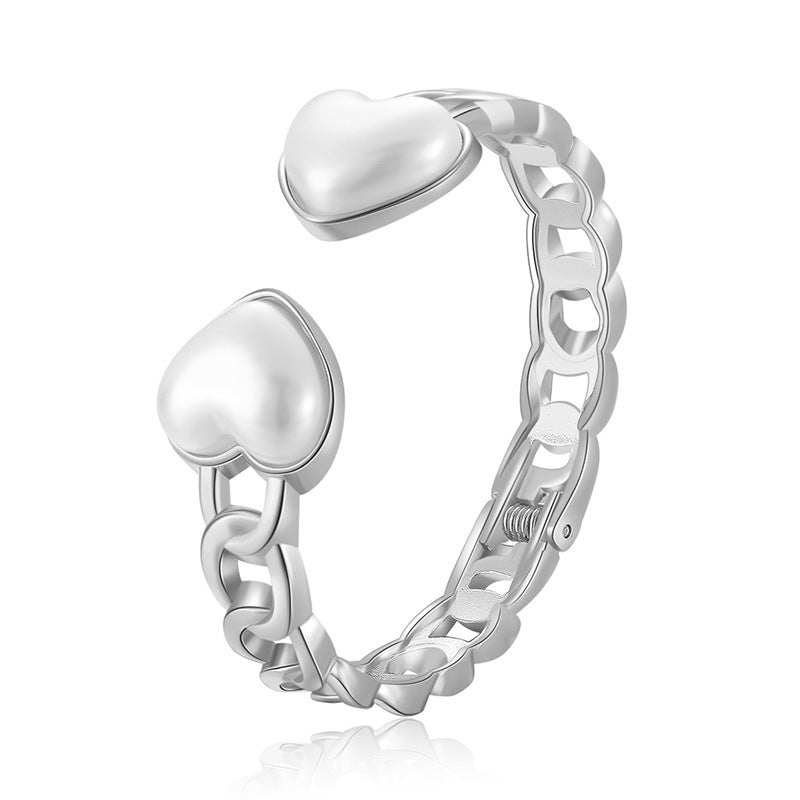 Wholesale Love Pearl Alloy Bracelet