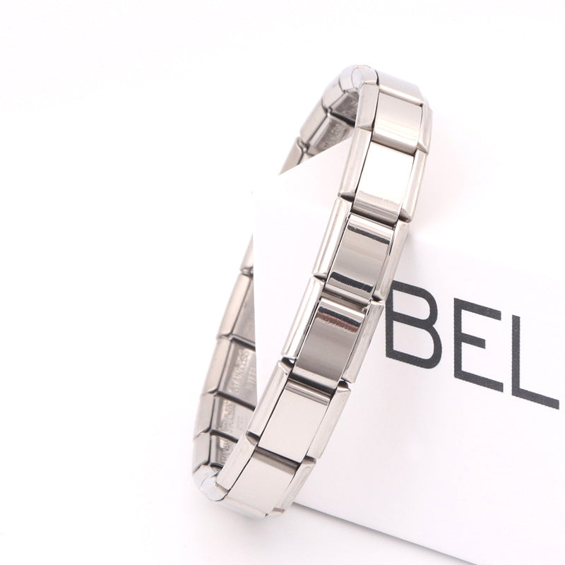 Wholesale Electroplated Stainless Steel Bracelet Stretch Bracelet Diy Material