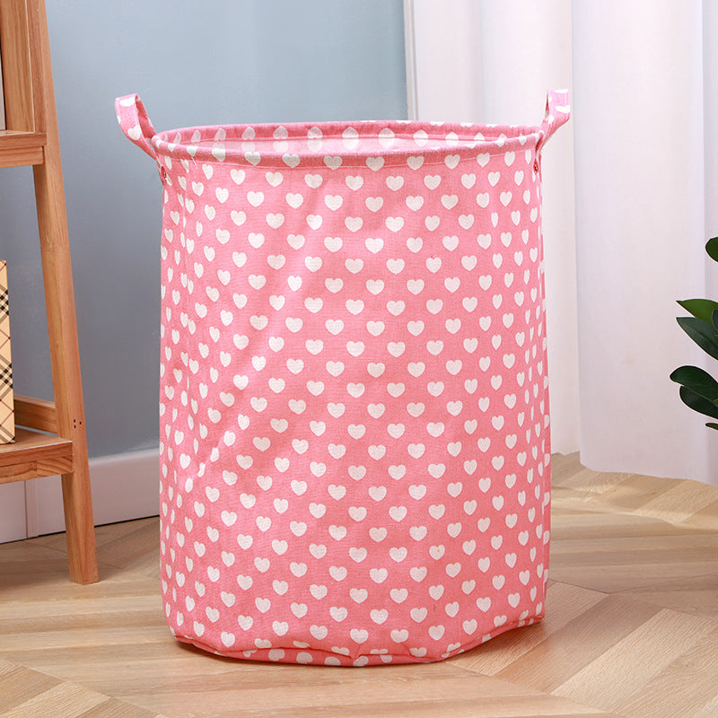 Wholesale Cotton and Linen Foldable Waterproof Storage Baskets