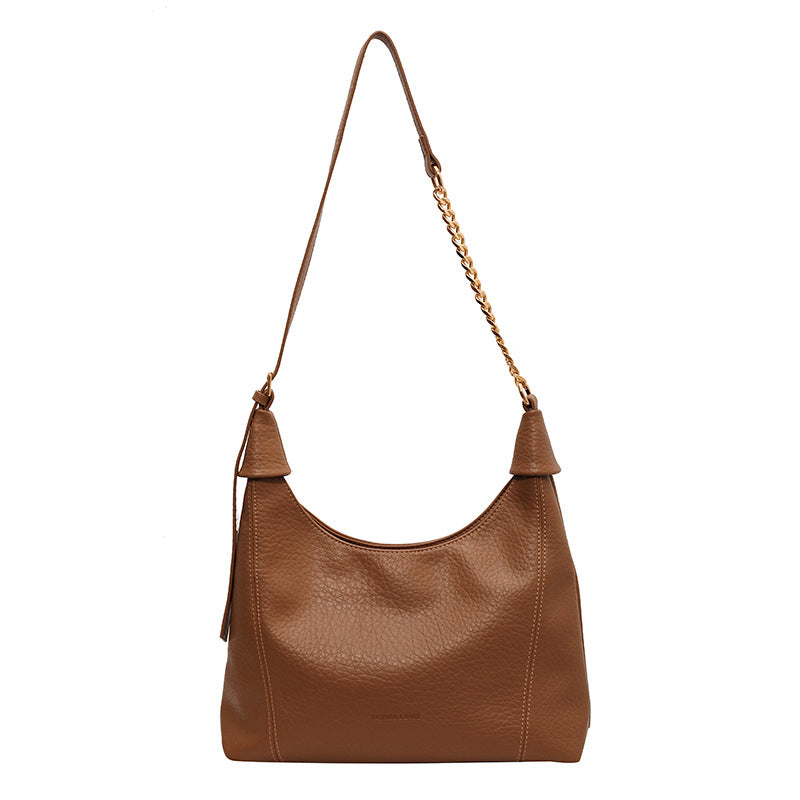 Wholesale PU Underarm Bag with Large Capacity Soft Face Single Shoulder Crossbody Bag
