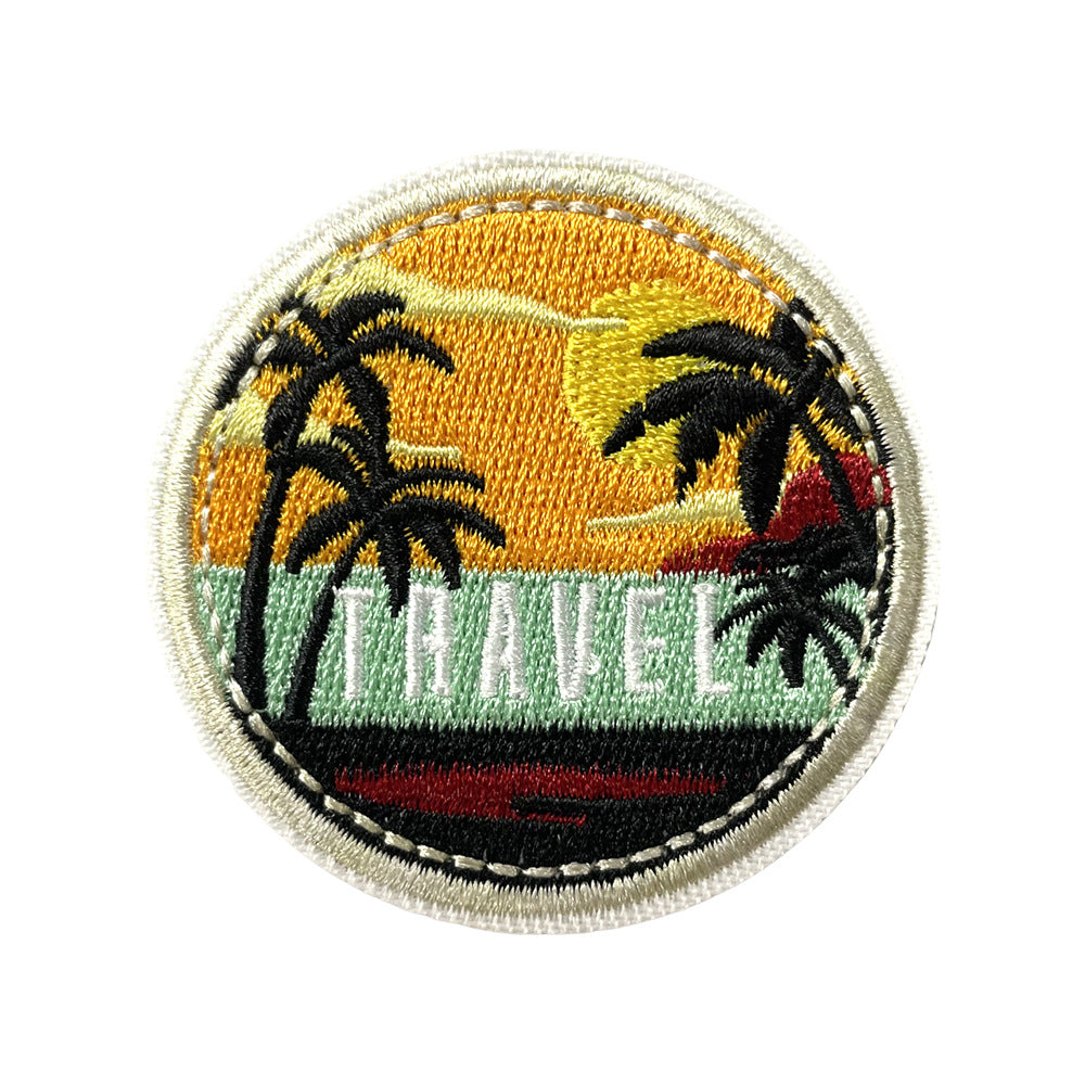 Wholesale  Pieces Outdoor Travel Camping Style DIY Patches