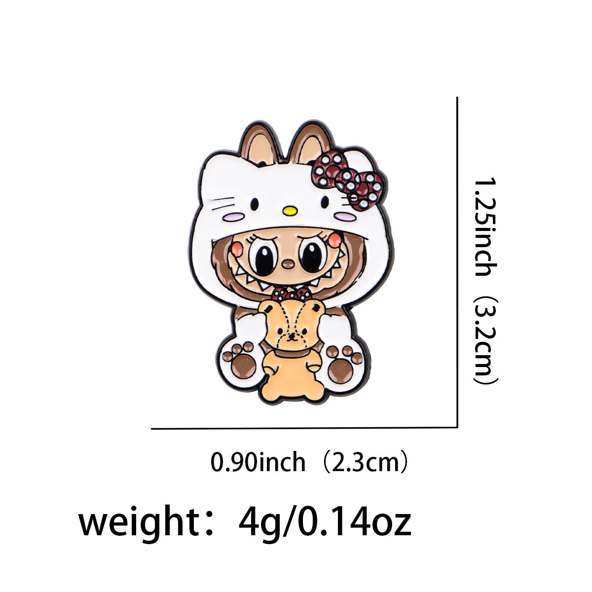 Wholesale 6pcs/pack Cartoon Brooch Cartoon Metal Badge Clothing Brooch Accessories