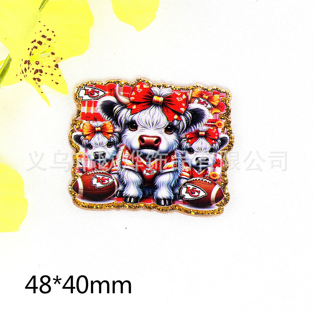 Wholesale 10pcs Cartoon Halloween Pumpkin Personality FlatBack