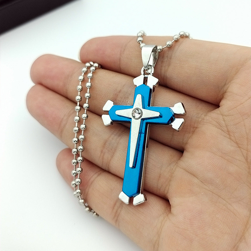 Wholesale Men's Cross Necklace
