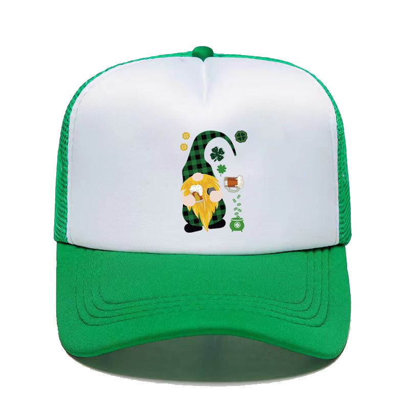 Wholesale Polyester St. Patrick's Day Shamrock Baseball Cap