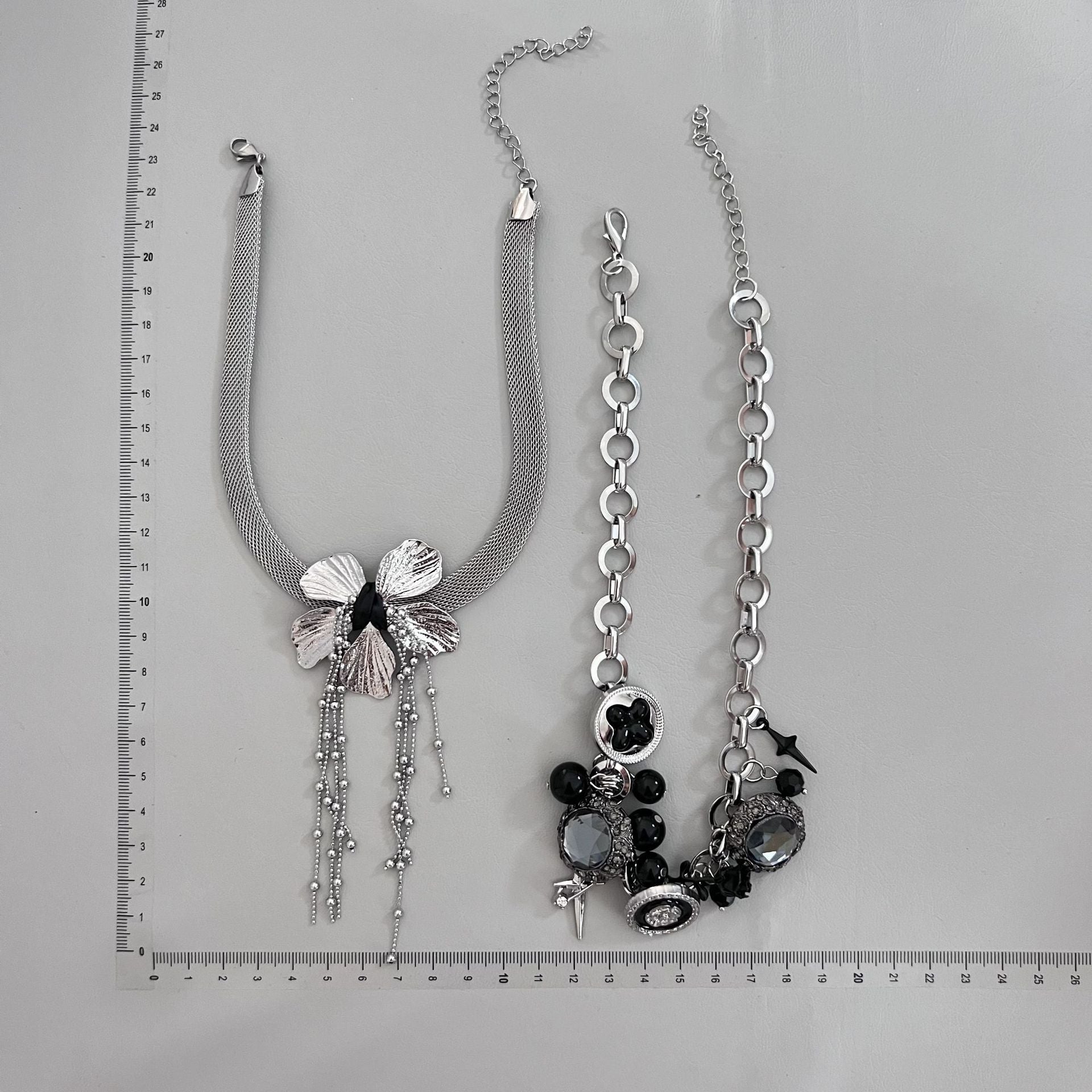 Collares de clavícula de aleación Y2K al por mayor