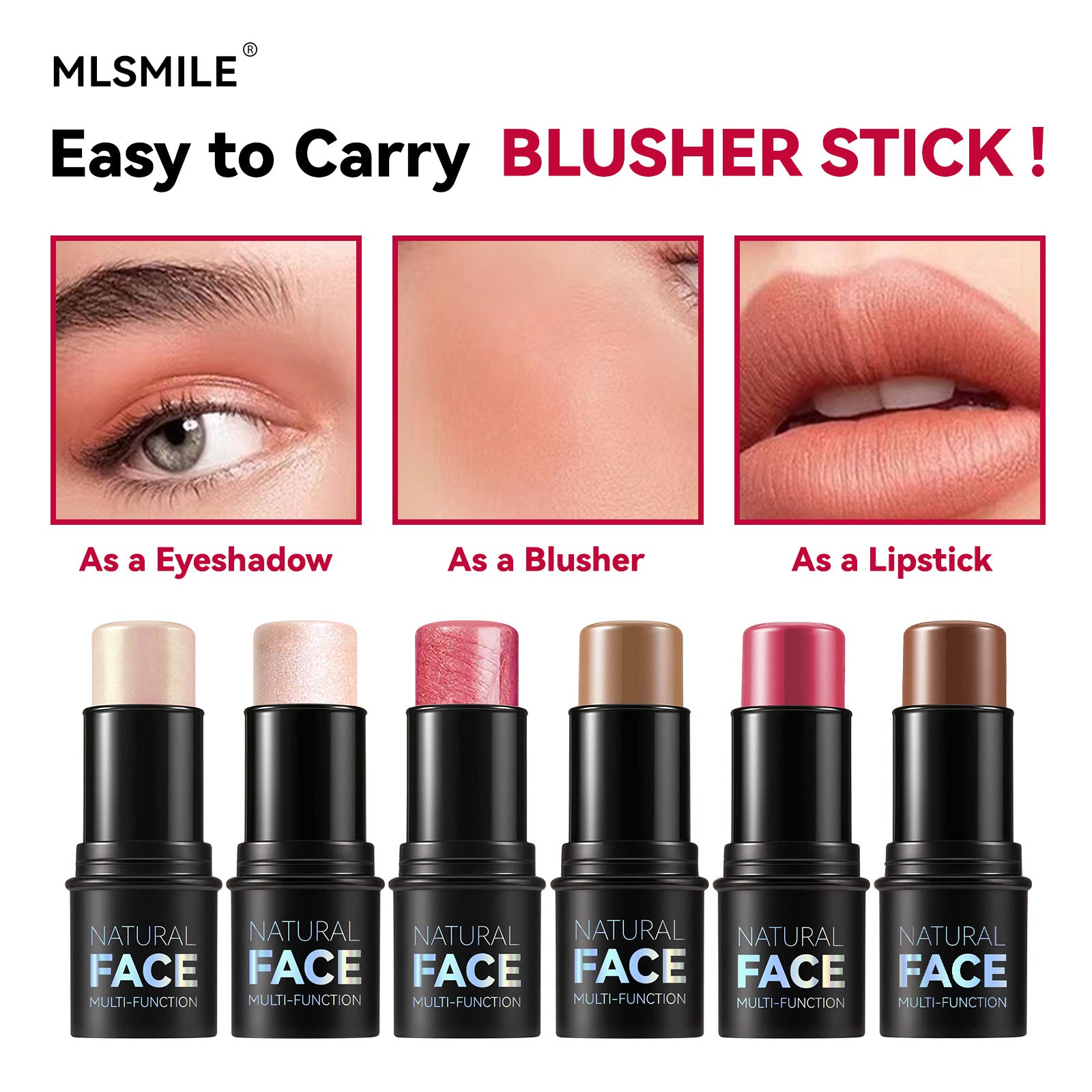 Wholesale Stereo Make-up Brightens Complexion Blush