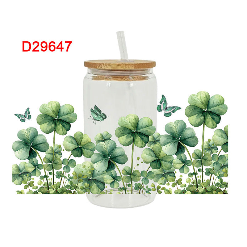 Wholesale Colorful sunflower 16oz Cup UV DTF Wrap