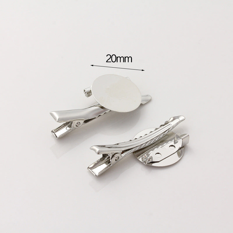 Wholesale Full Flat Multifunctional Disc Brooch Holder Homemade Corsage Badge Accessories Clip Buckle Handmade DIY Jewelry Accessories