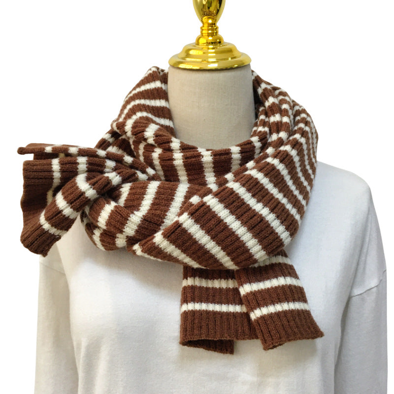 Wholesale Autumn and Winter Arctic Velvet Knitted Scarf