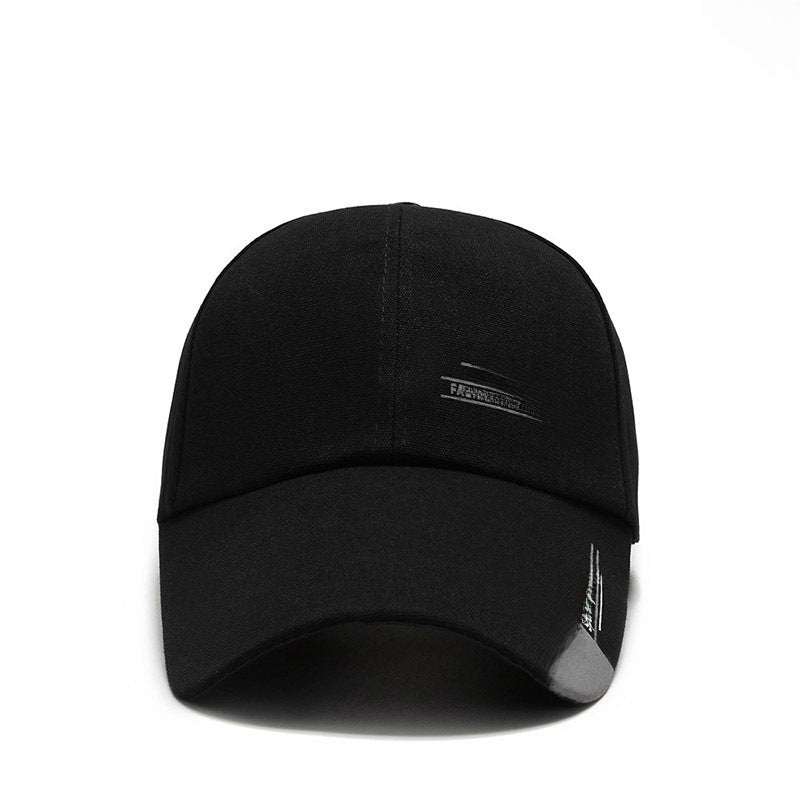 Wholesale Spring and Autumn Hat Men's Long Brim Korean Baseball CAP Outdoor Men's Fishing CAP Sunshade Sunscreen