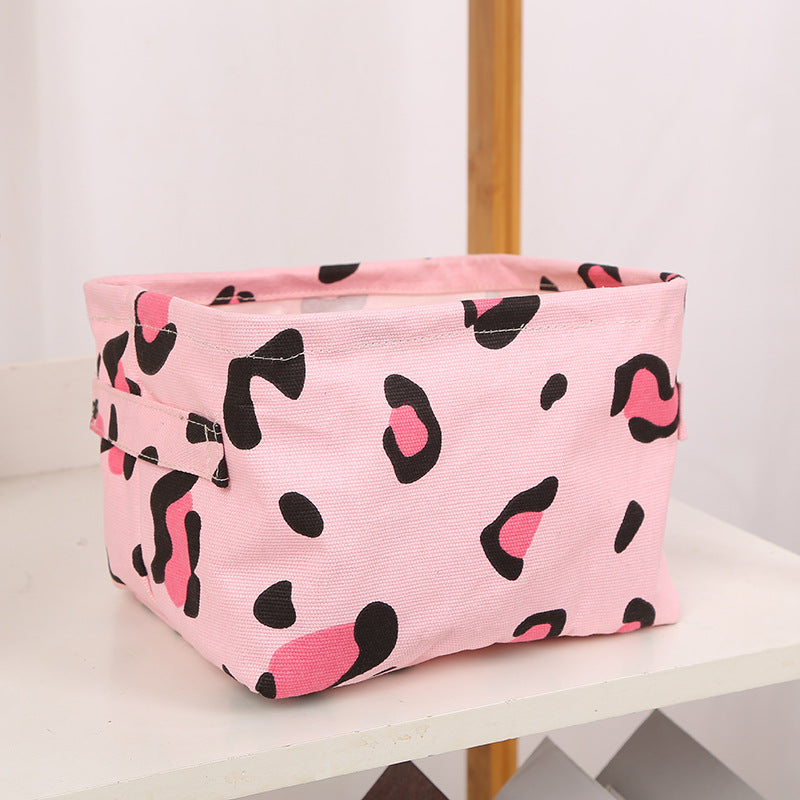 Wholesale Dormitory Cotton and Linen Foldable Storage Boxes