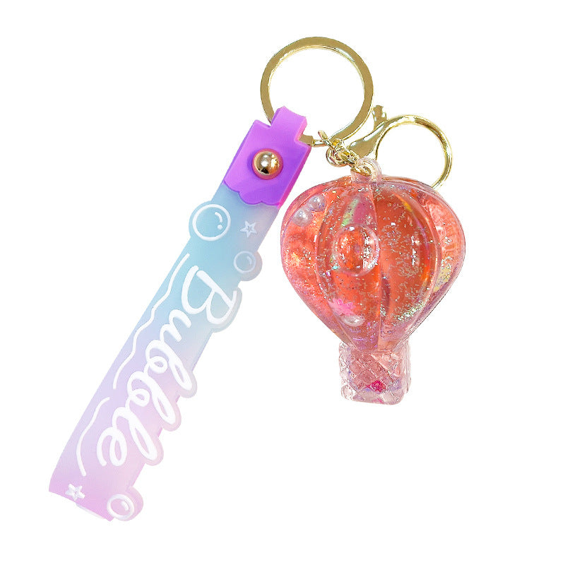 Wholesale Liquid Quicksand Bottles, Hot Air Balloons, Acrylic Keychains