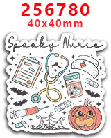 Wholesale Random 30pcs Colored Nurse's Day Series  Acrylic Flatback