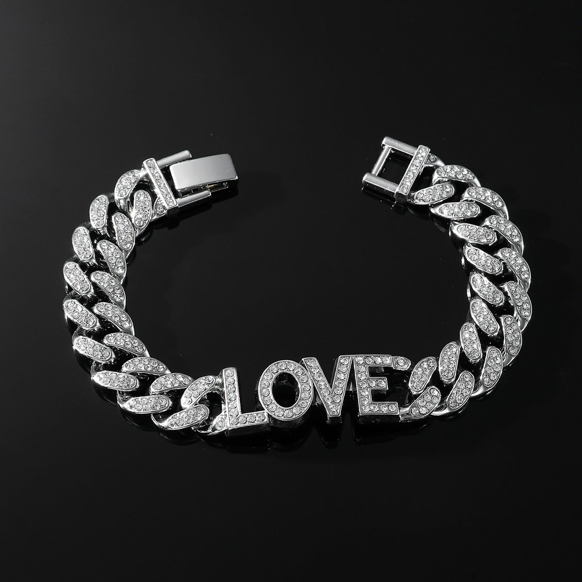 Wholesale Alphabet LOVE Alloy Bracelet