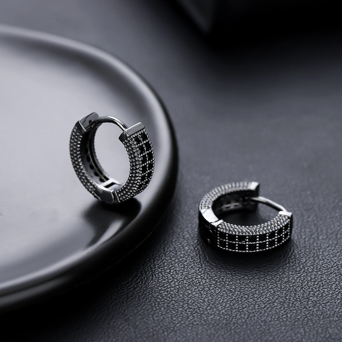 Wholesale  Rock Diamond Earrings  Men's Earrings