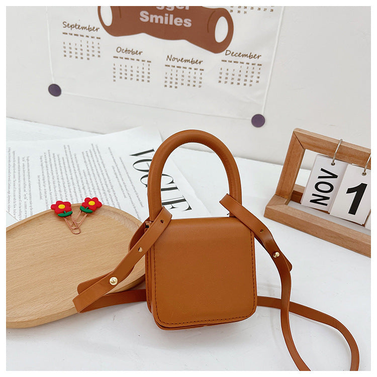 Bolsa cuadrada para niños de leopardo PU al por mayor