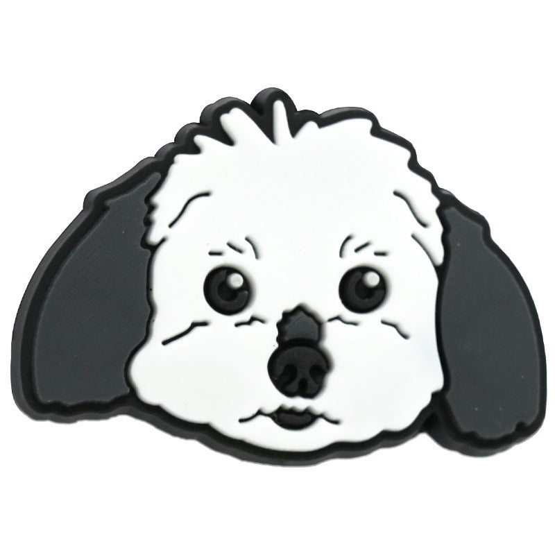 Wholesale   Random 100pcs/pack  Cartoon dog bead  Focal Beads