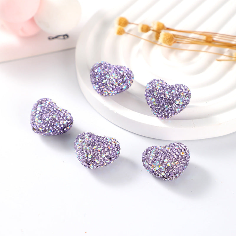Wholesale Full diamond heart love 18*24 love heart