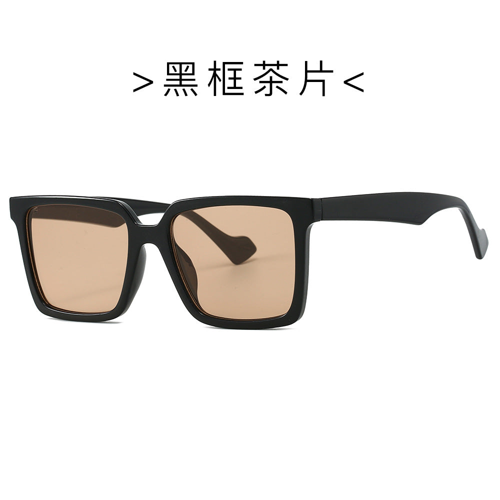 Wholesale Square Frame Simple Plastic Sunglasses