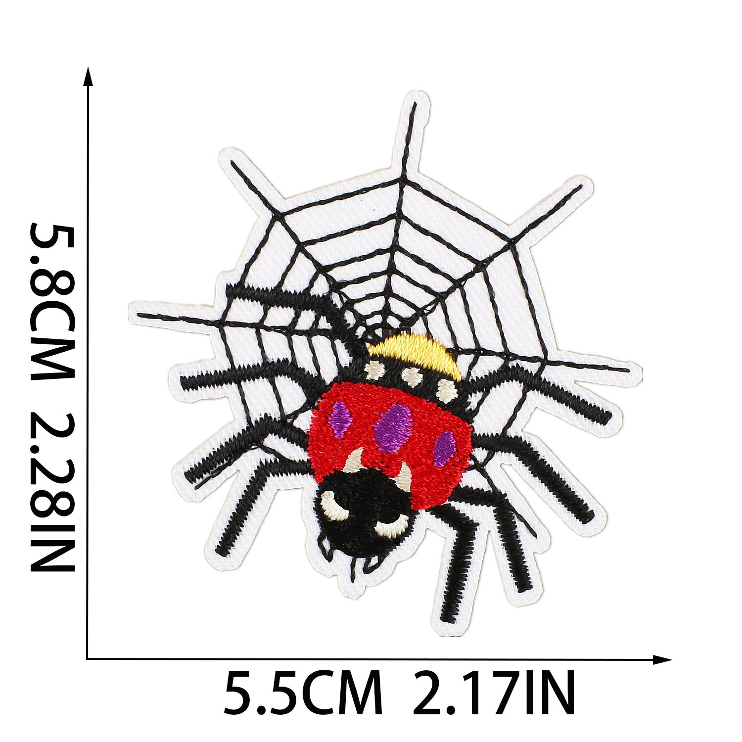 Wholesale Polyester Embroidery Patch  Owl Haunted House Pumpkin Black  Design Party Gift