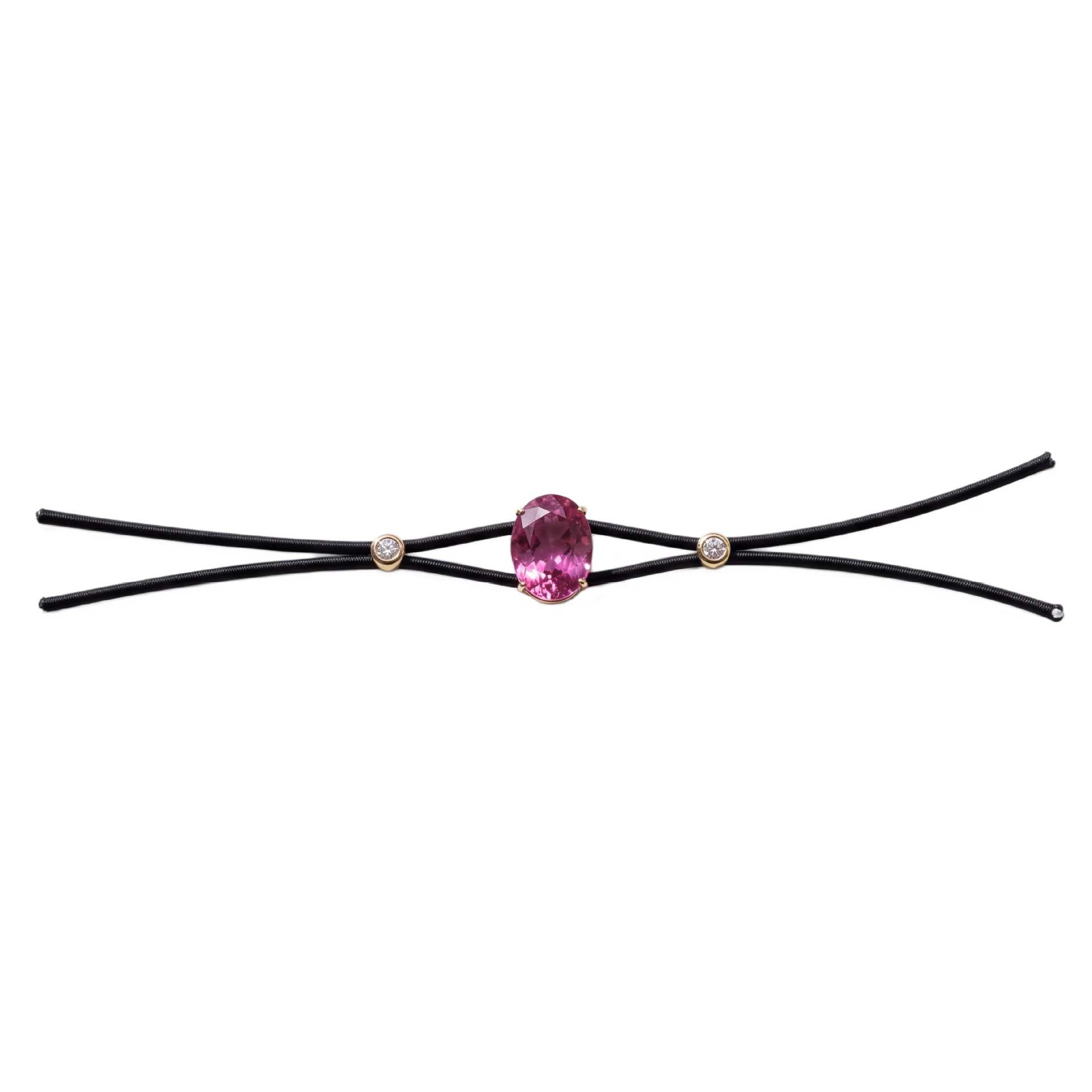 Wholesale Geometric Crystal Double Strand Elastic Bracelet For Women Everyday Fashion Accessory