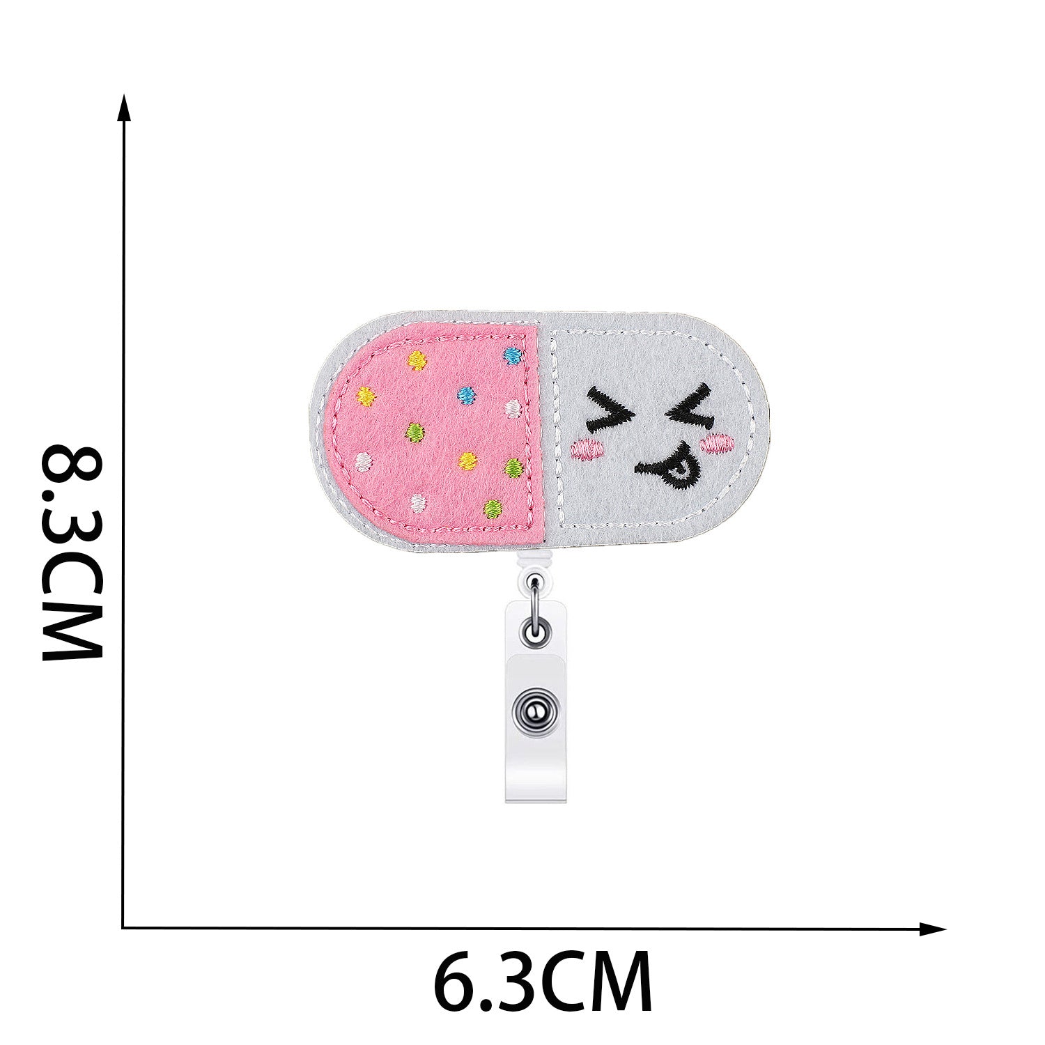 Wholesale Xiao Tian Medical Supplies Easy Pull-up Buckle Embroidered Cloth Sticker