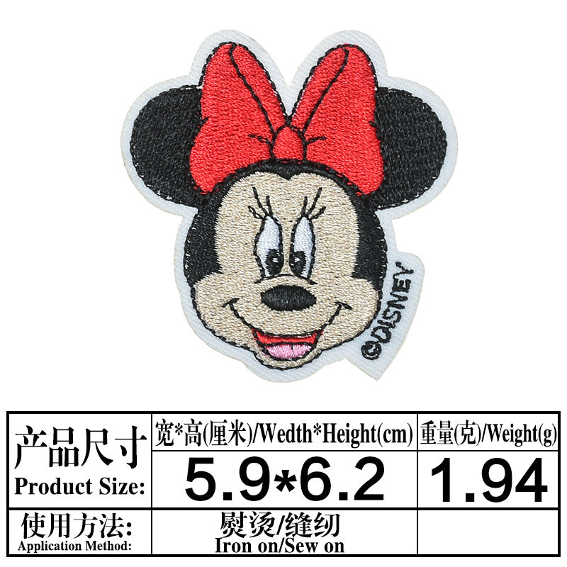 Wholesale cartoon cloth paste small label cloth  patch OLY Exclusive