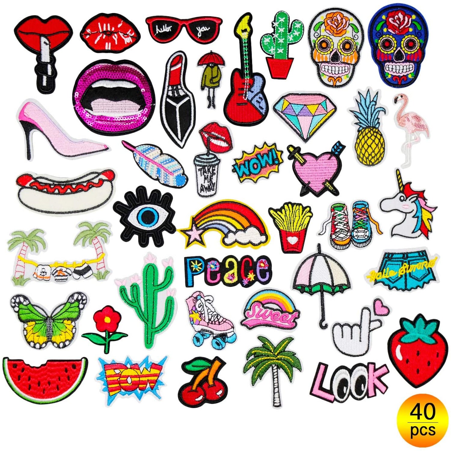 Wholesale Felt Twill Sequin Dinosaur Cartoon Patch Set For Clothing Decoration And DIY Craft Supply