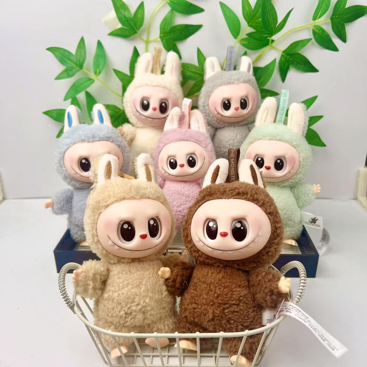 Wholesale Cute Cartoon Plush Monster Keychain