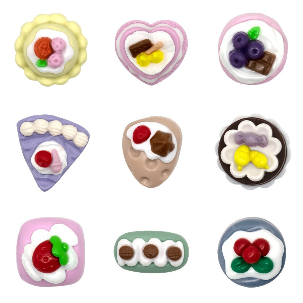 Wholesale 5pcs Cartoon 3D Garden Crocs Decorative Accessories