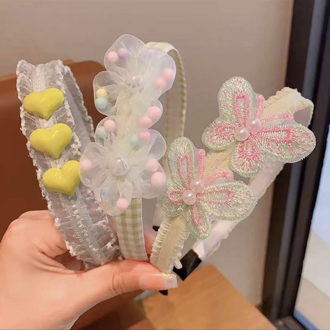 Wholesale Children's headband little girl non-slip hairpin